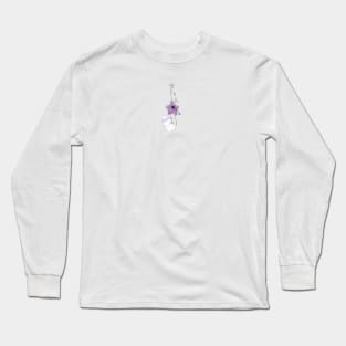 Hanging baby bottle, safety pin, star baby arrival Long Sleeve T-Shirt